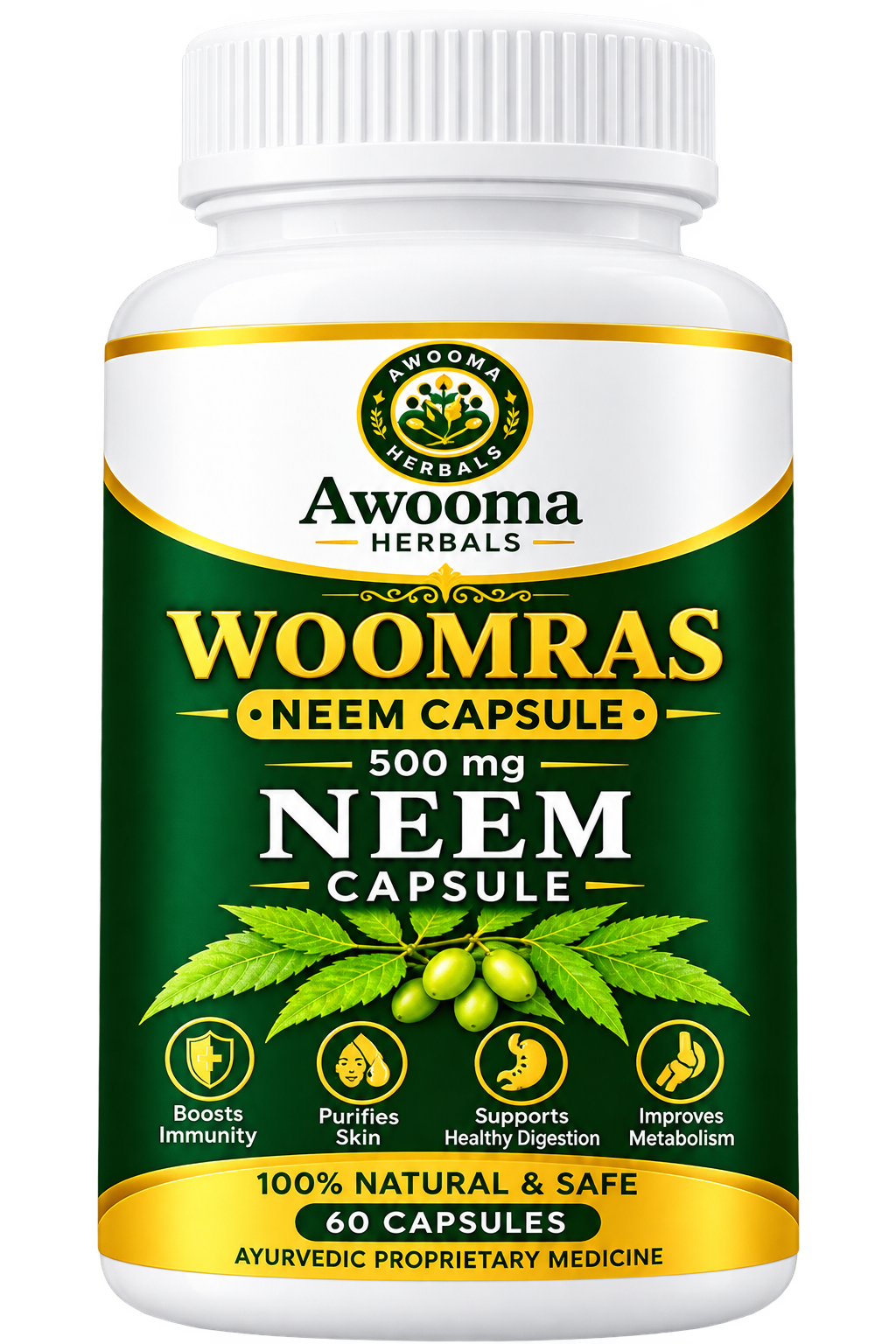 WOOMRAS NEEM CAPSULE